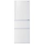 東芝 TOSHIBA 冷蔵庫 3ドア 326L 右開き VEGETA(ベジータ) SCシリーズ 幅60cm マットホワイト GR-W33SC-WU(標準設置無料)