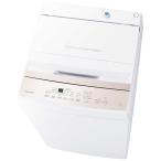 東芝 TOSHIBA 全自動洗濯機 洗濯6.0kg ピュアホワイト AW-6GA4-W(標準設置無料)