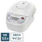 ショッピングタイガー タイガー　TIGER　炊飯器 5.5合 炊きたて マイコン ホワイト　JBH-G102-W