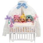 タカラトミー　リカちゃん　LF-09 みつごのあかちゃん ベビーベッド