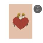  Gakken стойка полный ( ограничение ).. палочки для еды .. premium открытка Heart E02506