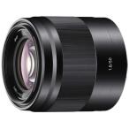 ショッピングカメラ ソニー　SONY　カメラレンズ APS-C用 ［ソニーE /単焦点レンズ］ ブラック　E 50mm F1.8 OSS SEL50F18 (B)