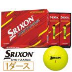ダンロップ(スリクソン)　ゴルフボール SRIXON DISTANCE スリクソン ディスタンス《1ダース(12球)/イエロー》SNDIS9YEL　SNDIS9YEL