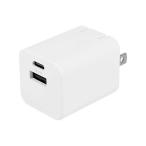 OWLTECH AC зарядное устройство USB Type-C×1 USB Type-A×1 [2 порт / USB Power Delivery соответствует / Smart IC соответствует / GaN(.. канава um) принятие ] белый OWL-APD20C1A1G-WH