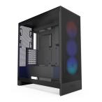NZXT H7 FLOW RGB(2024) ATX microATX miniITX соответствует middle tower кейс черный CM-H72FB-R1