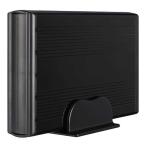  время Lee HDD кейс USB-A подключение [3.5 дюймовый соответствует /SATA/1 шт. ] черный SATA2CASE35-BK