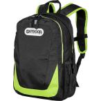 OUTDOOR　カジュアルリュック デイパック キッズ 12L 軽量 370g A4 ブラック　ODP-0022-BK