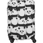 TRAVELEARTH чемодан покрытие раздвижной S размер животное рисунок Panda TE-310-S-PD