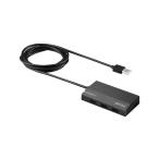 BUFFALO　ＵＳＢ３．０　スタンダード　４ポートセルフパワーハブ　ブラック　BSH4A128U3BK ブラック [USB3.0対応 /4ポ−ト /セルフパワ−]