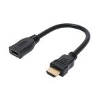 na бегемот cocos nucifera HDMI удлинение кабель 4K/60Hz соответствует 0.15m гибкий модель HET-G015 BK
