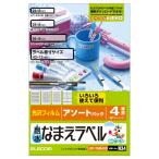エレコム　ELECOM　耐水なまえラベル(光沢フィルム)「アソートパック」 　EDT-TNMASO