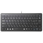  Elecom ELECOM проводной Mini клавиатура / Pantah graph тип / черный TK-FCP096BK