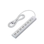 エレコム　ELECOM　OAタップ 2P 7個口 �