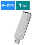 ショッピングssd IOデータ　USB 10Gbps(USB 3.2 Gen 2)対応 スティックSSD ［1TB /ポータブル型］ ホワイト×ブラック　SSPS-US1W