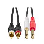  Audio Technica 1.5m булавка ×2-φ6.3mm монофонический стандарт ×2 AT-MI81/1.5