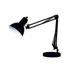 ショッピング東京 東京メタル　デスクライト アームライト式 ブラック(電球別売品 E26/60W迄使用可能)　YO-14
