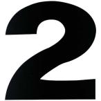 ダイドーハントマグネット切り文字ブラック2