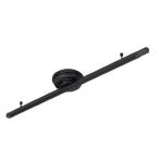 ショッピング薄型 ヤザワ　薄型シーリング直付けダクトレール1000mm 黒 ブラック　LRD1001BK