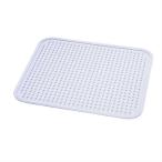 BONFORM　6368-08CL カーマット フラットマット 軽/普通車用 リア用1枚入り 防水 丸洗いOK ズレ防止加工 サイズ：42×35cm カラー：クリア　636808CLクリアー