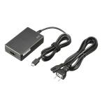  Sanwa Supply USB PD соответствует AC зарядное устройство (PD100W*TypeC кабель в одном корпусе ) ACA-PD94BK
