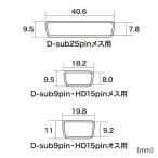 サンワサプライ　コネクタカバー　TK‐CA