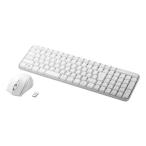 サンワサプライ　マウス付きワイヤレスキーボード　SKB-WL25SETW (ホワ