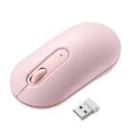  Sanwa Supply мышь тихий звук [BlueLED / беспроводной ( беспроводной ) /3 кнопка /USB] розовый MA-WBS327PK