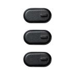 サンワサプライ　WEBカメラ/インカメラ用セキュリティシール(3個入り)　SL6H3(ブラ