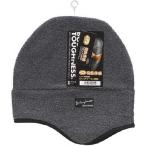 おたふく手袋　BTサーモ耳付フリースワッチ グレー　JW128GR