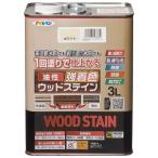 アサヒペン　油性強着色ウッドステイン 3L ホワイト　