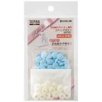  King Jim Tepra (TEPRA)PRO имя бирка производитель специальный [ кнопка-застежка ( голубой /φ9mm)] SRTB1 голубой 