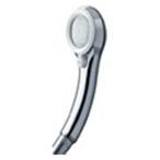 ショッピングシャワーヘッド 節水ストップシャワーヘッド「レイニー メタリック」