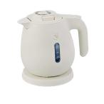 象印マホービン ZOJIRUSHI 電気ケトル 0.8L 蒸気レス構造 転倒湯もれ防止構造 エクリュ CK-JA08-WZ