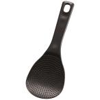 カンダ　147AB ポコポコしゃもじ21cm(黒)ヘッター付　057253