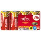  Fujitsu FUJITSU одиночный 1 батарейка High Power модель [4шт.@/ щелочь ] LR20FH-4S