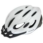 ショッピングキャプテンスタッグ キャプテンスタッグ　子ども大人兼用自転車ヘルメット Ventoソフトシェル自転車ヘルメット バイザー付き(頭囲56〜60cm/ホワイト) ホワイト　Y-6525