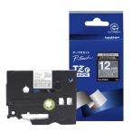  Brother brother [ оригинальный ]pi- Touch ламинирование лента ширина 12mm ( белый знак / premium серебряный ) TZe-PR935