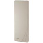 マスプロアンテナ　地上デジタル放送用ＵＨＦ平面アンテナ　スカイウォーリー　ブースター内蔵タイプ　２０素子アンテナ相当　U2SWLA20B(BE) ベージュ