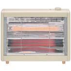 ユアサ　ワイドハイブリッドヒーター 1000W カーボンヒーター・シーズヒーター ベージュ　YKT-WCS1000G-LC