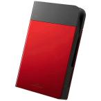 BUFFALO　外付けHDD HD-PZNU3シリーズ レッド [ポータブル型 /1TB]　HD-PZN1.0U3-R