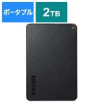 BUFFALO コジマ｜外付けHDD ブラック ポータブル型 2TB HD-PCFS2.0U3-BBA