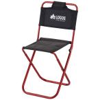 ショッピングアウトドア用品 ロゴス　アウトドア用品 ギア ステンパーツ 7075トレックチェア(背付) レッド　73160277