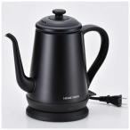 ショッピング電気ケトル 新津興器　ステンレス電気ドリップケトル ホームスワン 黒　SSK-10 黒