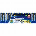 パナソニック　Panasonic　「単４形乾電池」　１４本　アルカリ乾電池「エボルタ」　LR03EJSP/14S