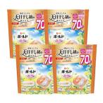 ショッピングジェルボール P＆G　(ケース販売)ボールドジェルボール4D心弾けるシトラス＆ウ゛ァーベナの香り つめかえ超メガジャンボサイズ70個×4　
