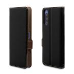 la старт banana Xperia 10IV(SO-52C/SOG07) тонкий карманный чехол боковой магнит черный × темно-коричневый 6959XP104BO