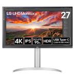 LG　PCモニター UHD Monitor 4K ［27型 / 4K(3840×2160) / ワイド］ ホワイト　27UP850K-W
