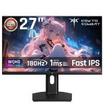 KTC　ゲーミングモニター WQHD FastIPS 180Hz ［27型 / WQHD(2560×1440) / ワイド］ 3年保証　27GT670