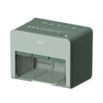 DELI　A5サイズ卓上型コンパクトシュレッダー ［クロスカット / A5サイズ］ グリーン　T925-GR