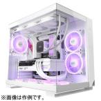 ショッピングmini PCCOOLER　PCケース［ATX /Micro ATX /Mini-ITX］C3T500 ARGB ホワイト　C3T500-ARGB-WH